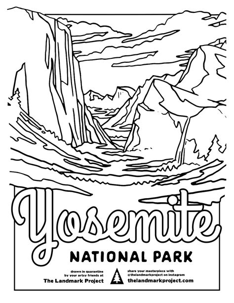 Free Printable National Parks Coloring Pages